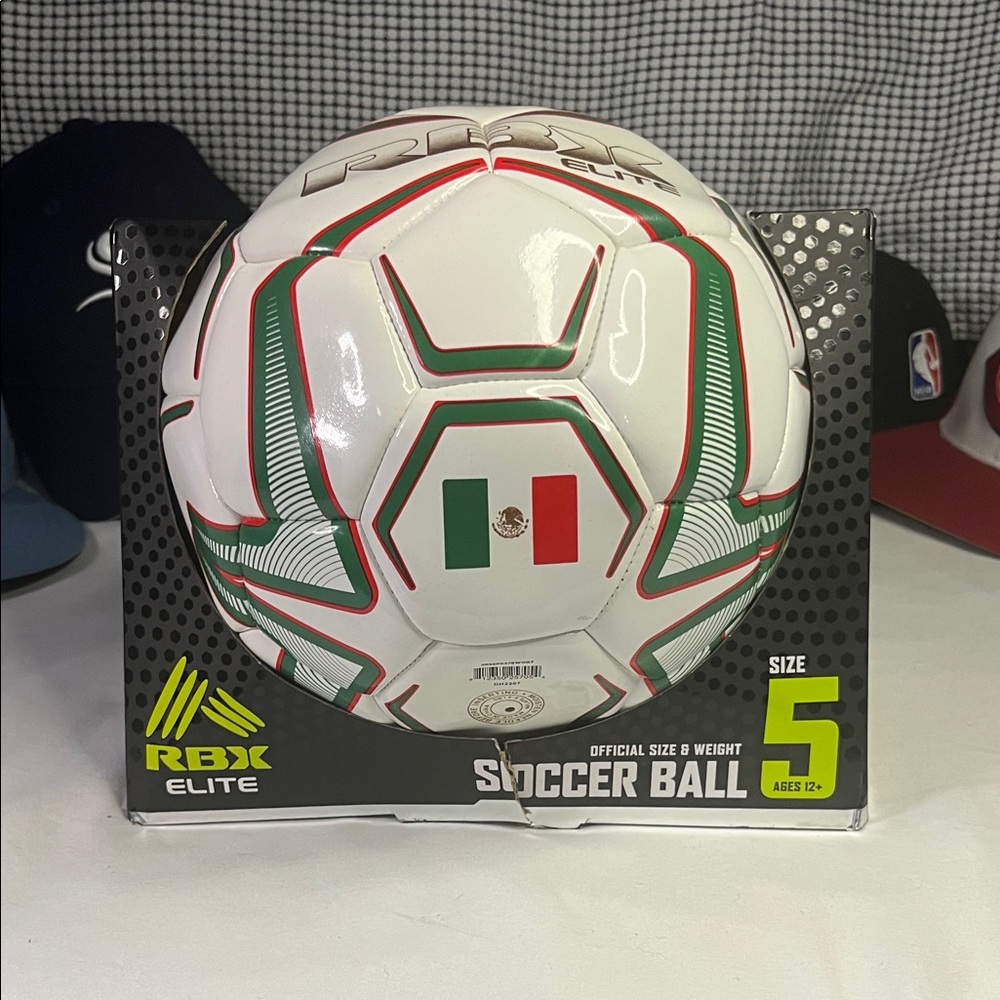 RBX Elite Soccer Ball with Mexico Flag Design